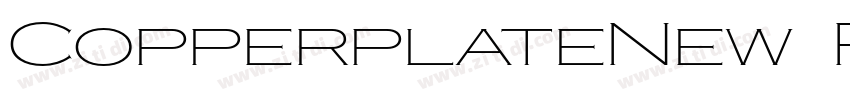 CopperplateNew Regu字体转换